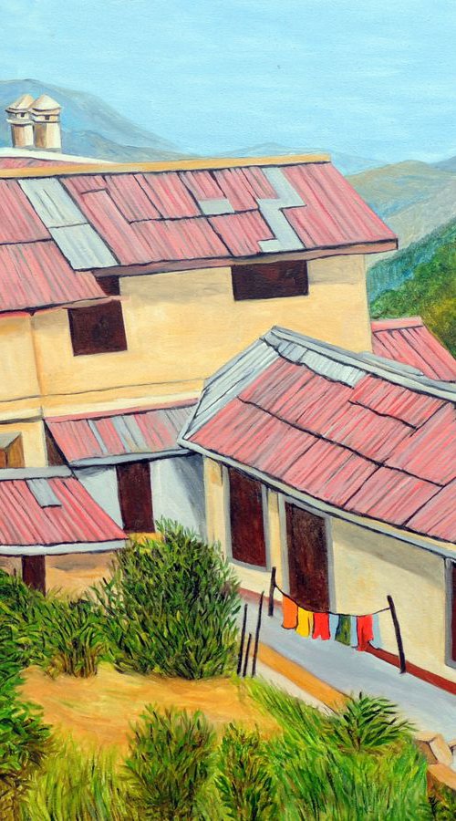 Dwellings in Nainital by Ajay Harit