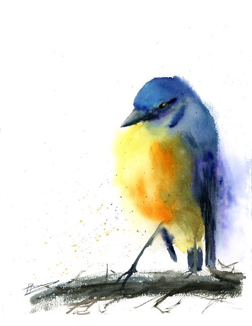 Important bird by Olga Shefranov (Tchefranov)