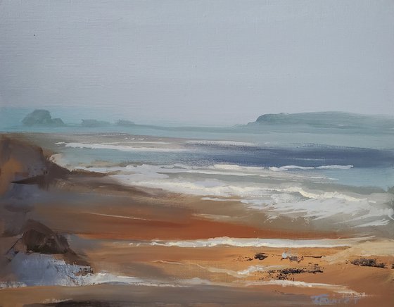 Mid-Day Seascape - Plein Air