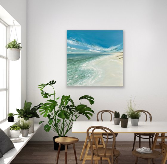 Sound of the Sea large landscape painting