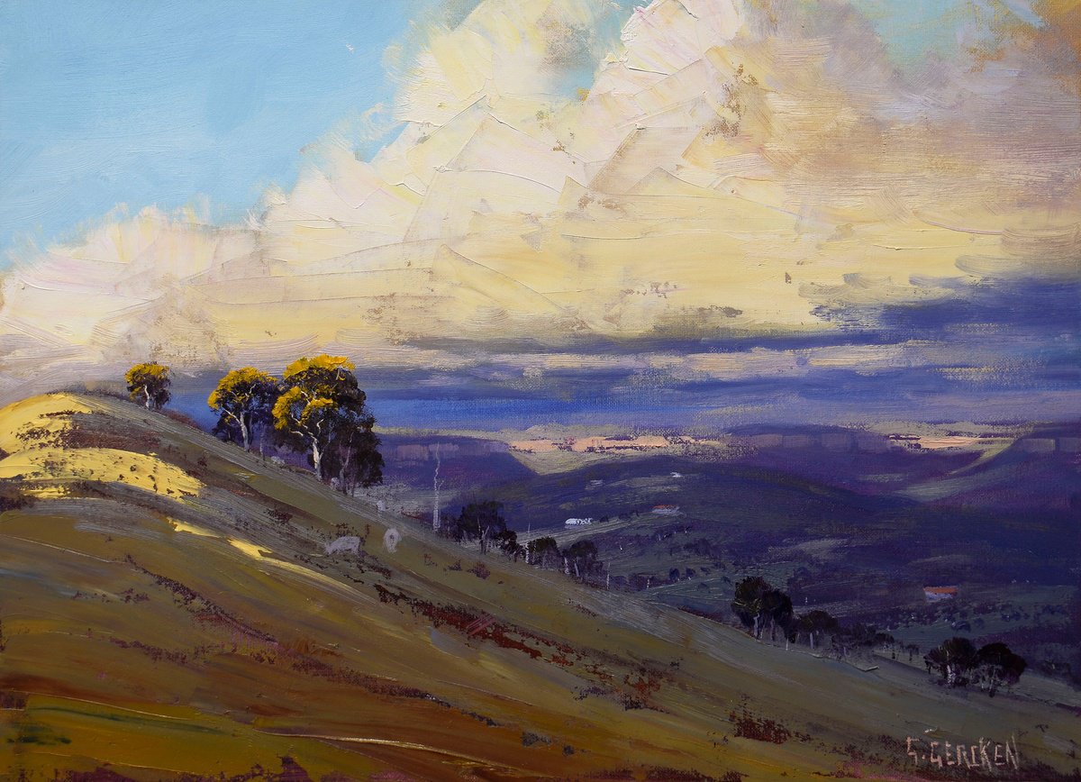 Clouds over the Blue Mountains by Graham Gercken