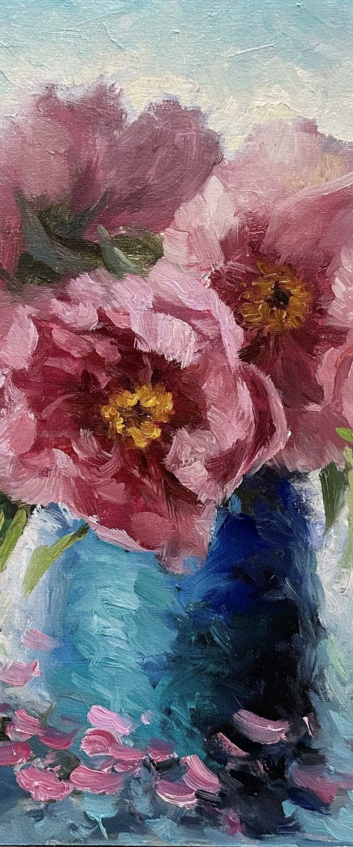 Splendid peonies by Ling Strube