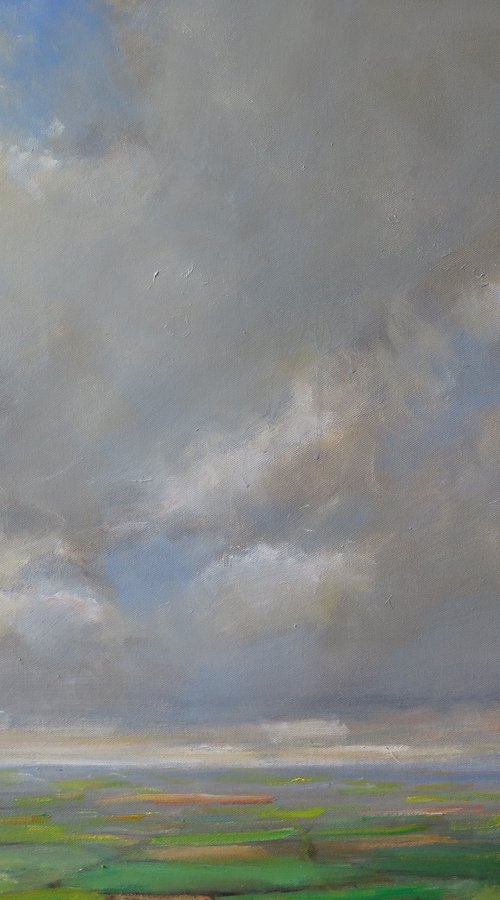 Yorkshire Wolds,  March 3 by Malcolm Ludvigsen