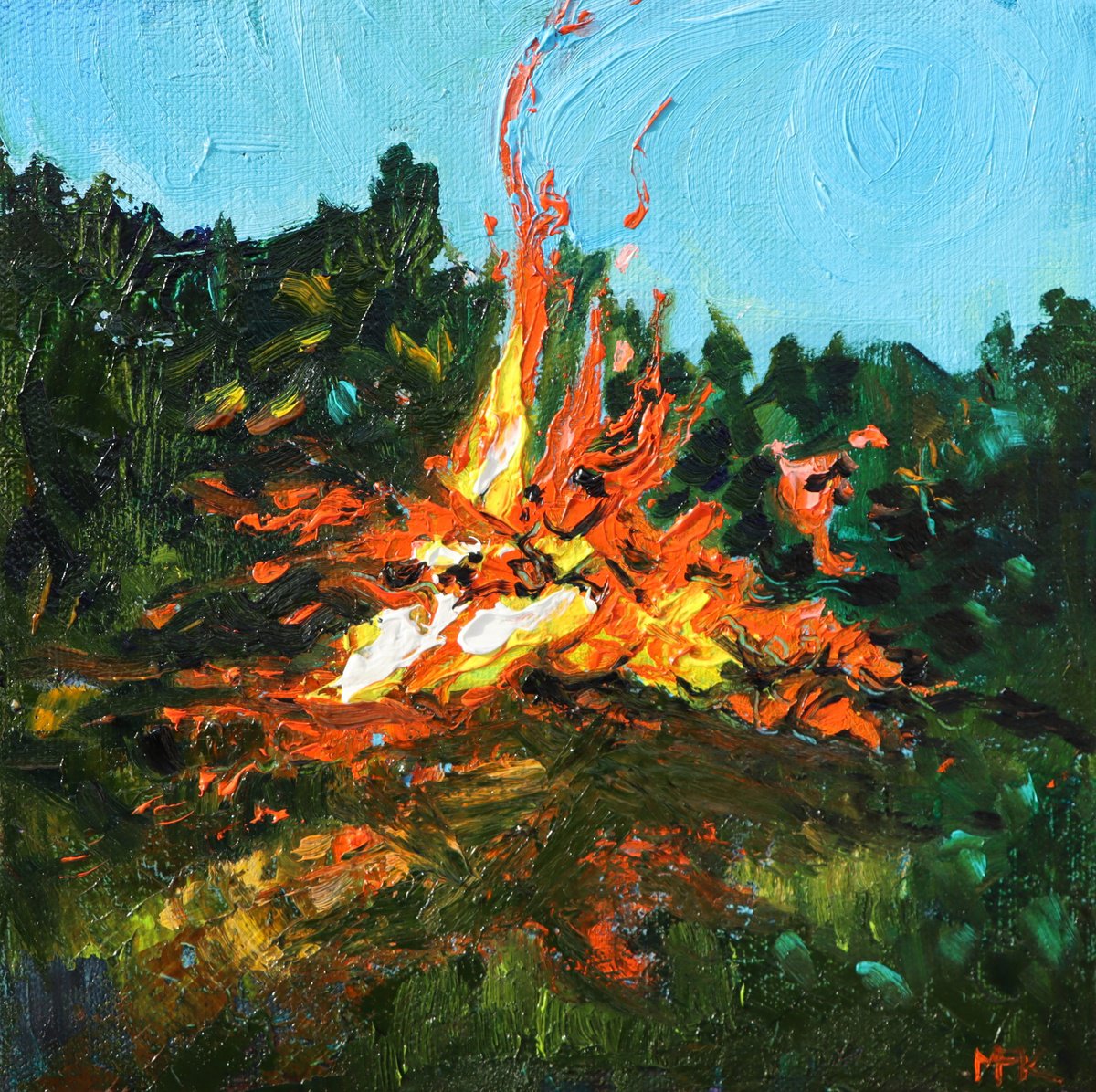 Small Fires, 7 by Mary Kemp