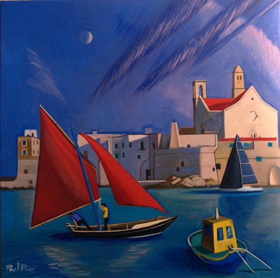Giovinazzo Harbour, Puglia
