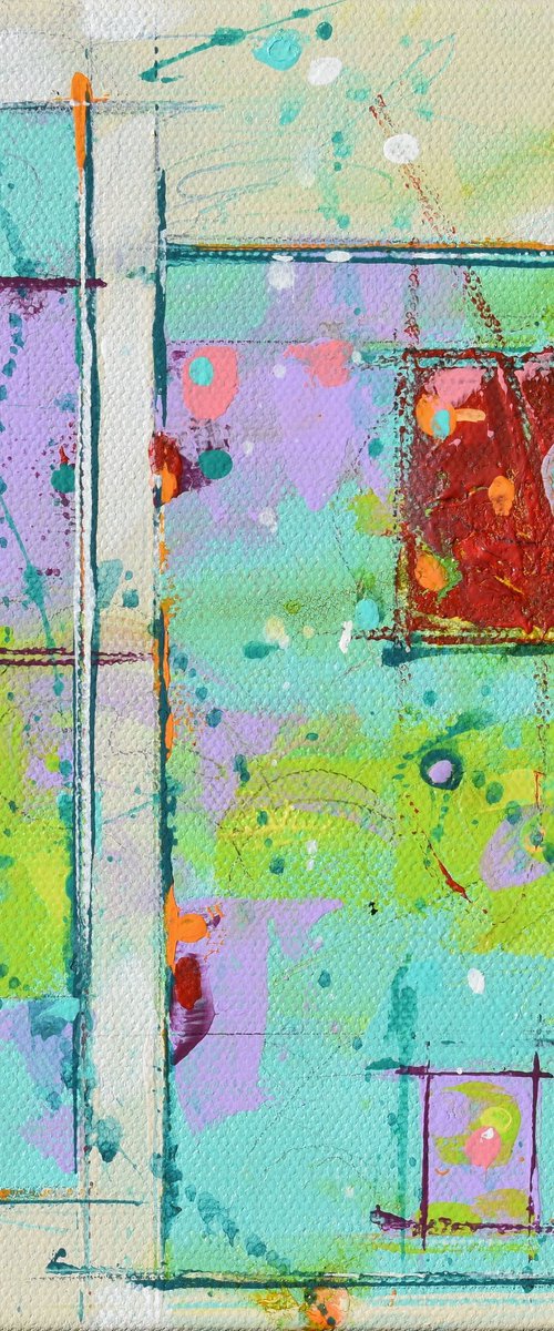 Intersect Abstract by Cynthia Ligeros