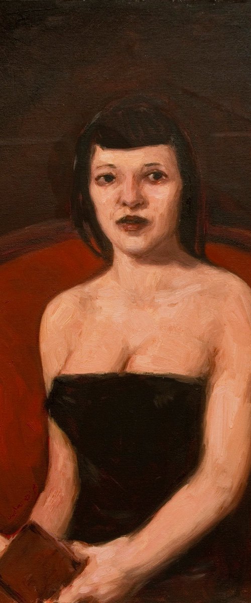 portrait of a woman by Olivier Payeur