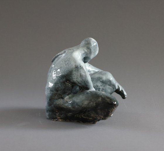 "Hunched Figure III"