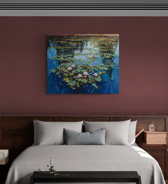 White Water Lilies Pond