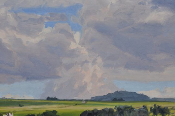 Summer clouds over the Massif du Mézenc