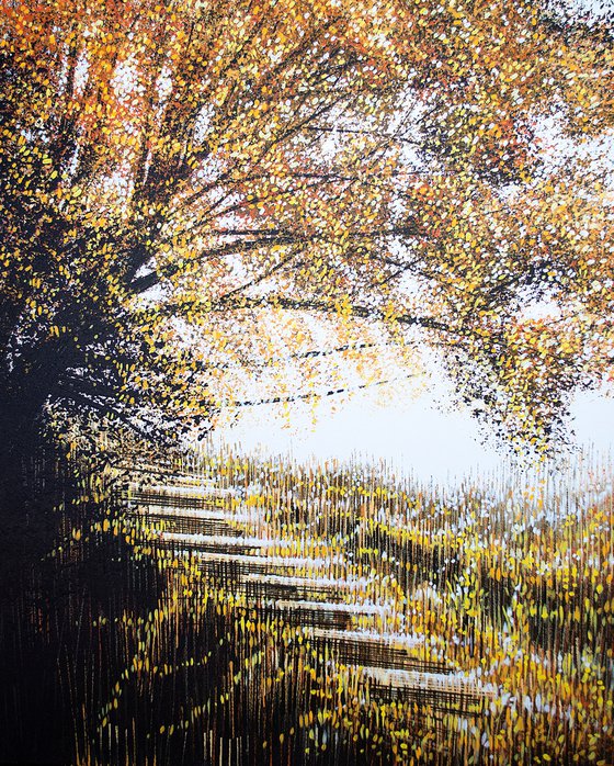 The Big Tree At Dusk