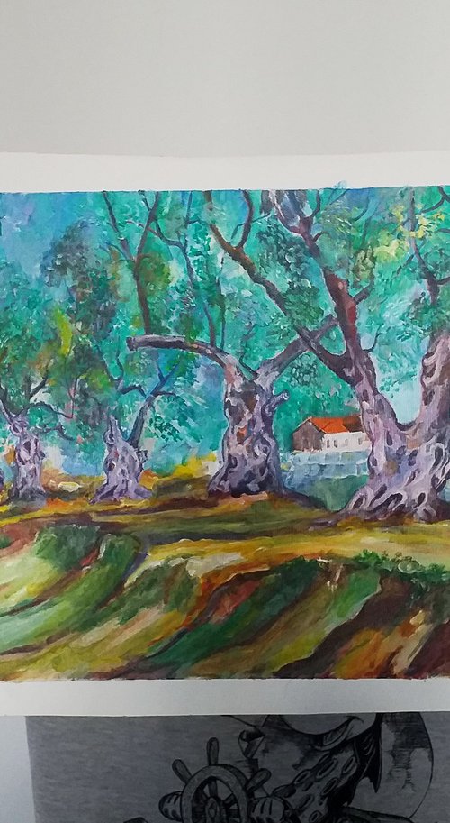 OLD OLIVES by Zoran Mihajlović Muza