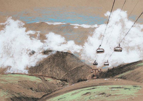 Above the clouds