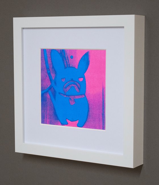 'Blueberry' French Bulldog (small framed artists proof)