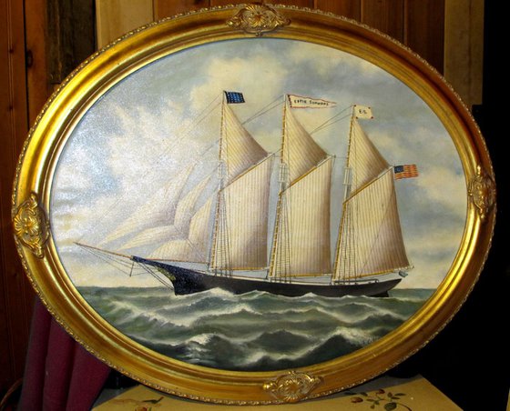 Nineteenth Century Sailing Ship