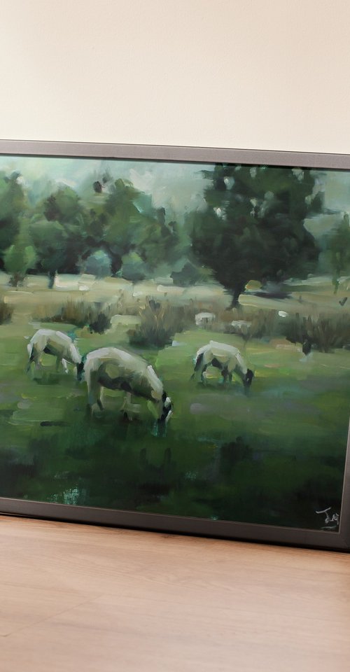 A Flock At Rest by Jade Eynon