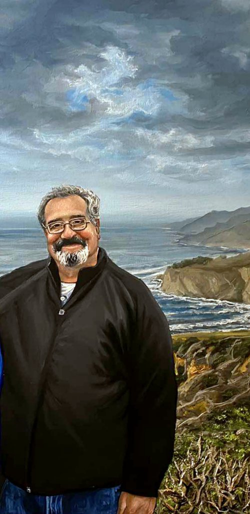 Commission portrait for a wonderful family by Elena Adele Dmitrenko