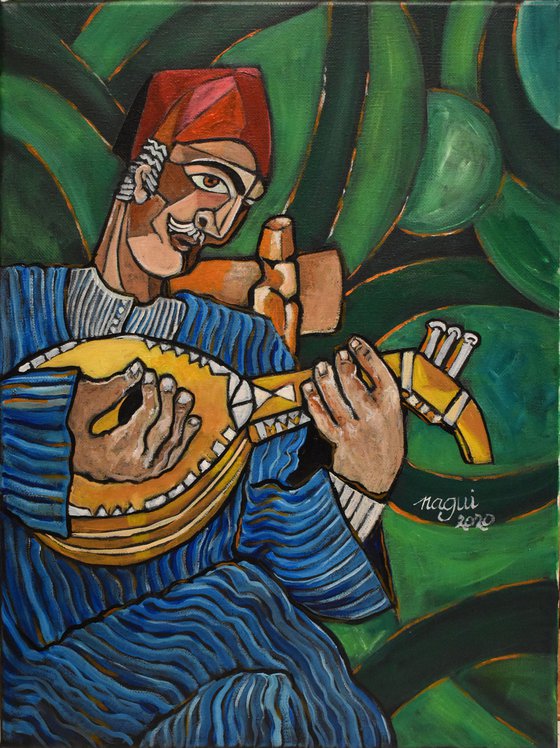 Egyptian Oud Player