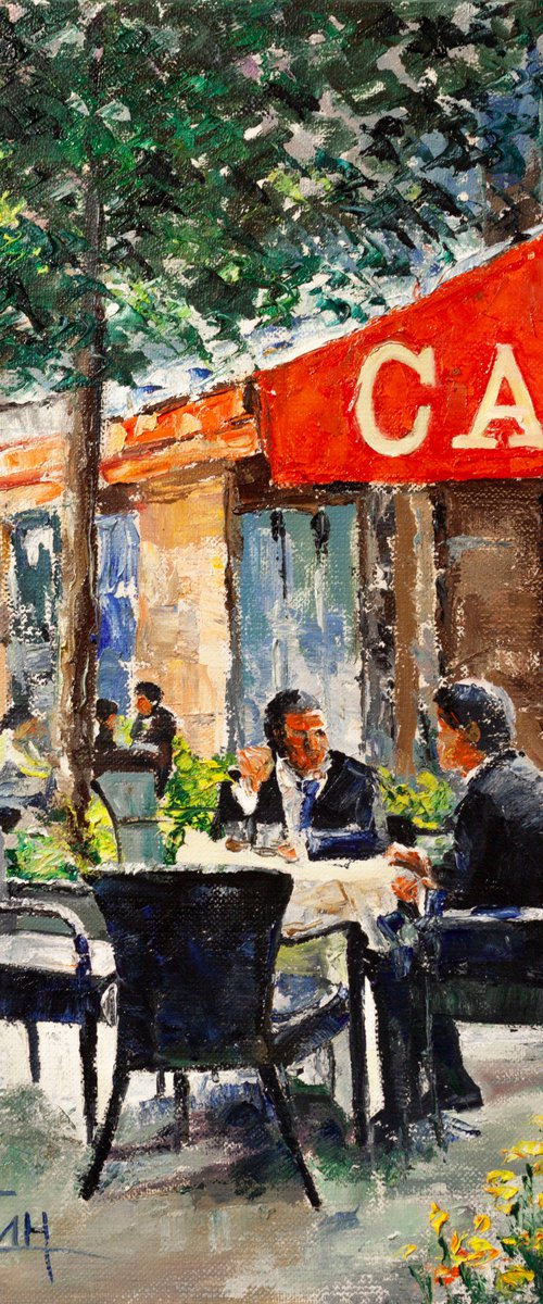 Cafe by Aleksandr Neliubin