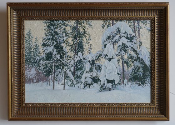 Fairytale forest in Abramtsevo