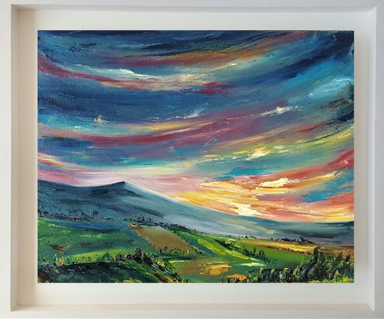 Sunset Skies - an Irish Landscape