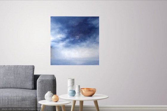 The Cloud of the Good Fortune; large square canvas