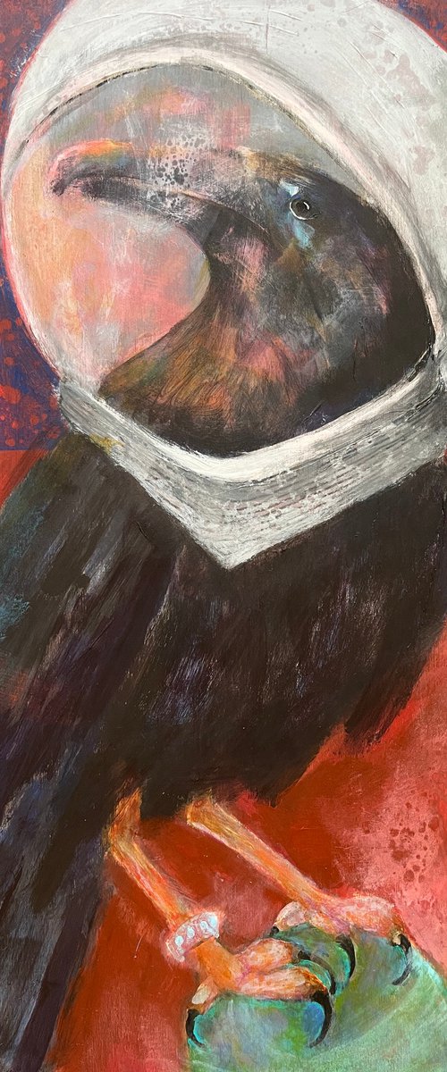 Intergalactic Corvidae by Lola Jovan