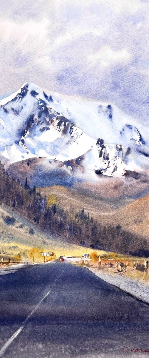 Road to the Clouds by Eugenia Gorbacheva