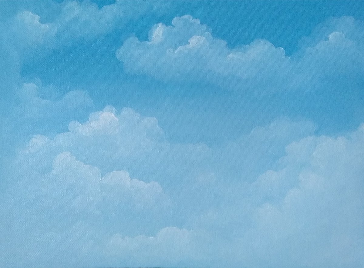 Watching the clouds (?4) by Tatiana Popova