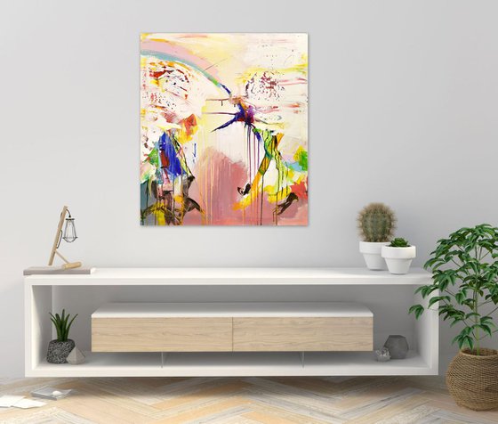 Colorful abstract painting - VE261