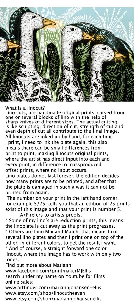 Crows wedding, print set