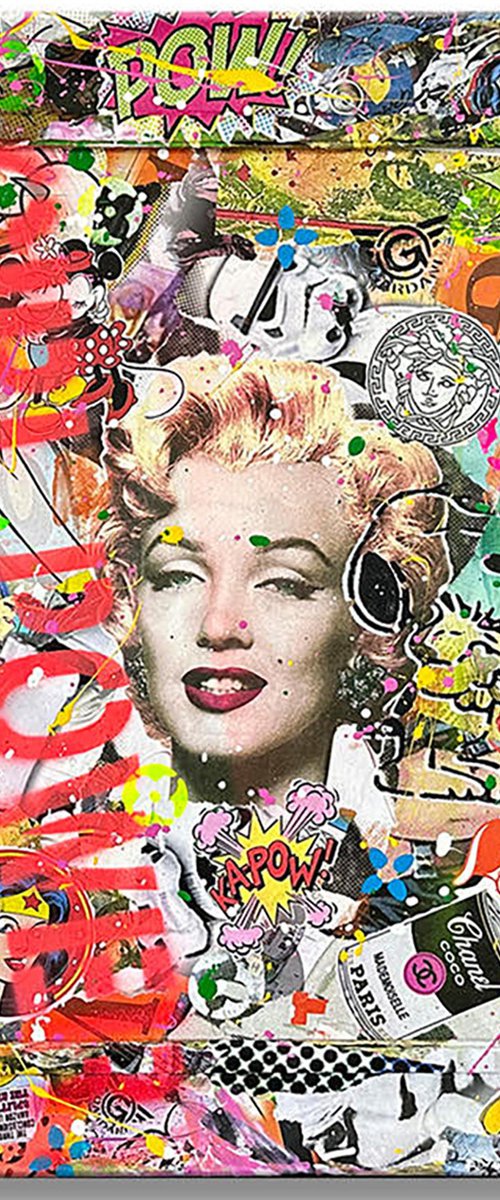 Marilyn Girl Power by Gardani Art