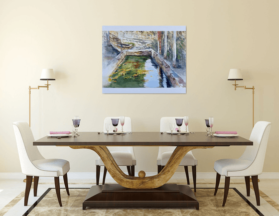 OLD WASHHOUSE OF GUADALAJARA, SPAIN