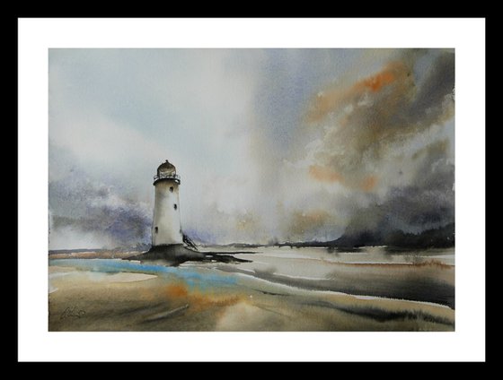 Point of Ayr Lighthouse.