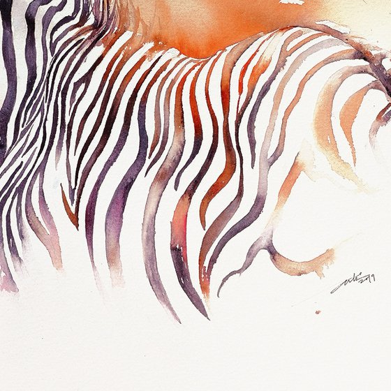 Red Dust_Zebra Portrait