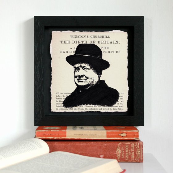Churchill - A History of the English-Speaking Peoples (Framed)