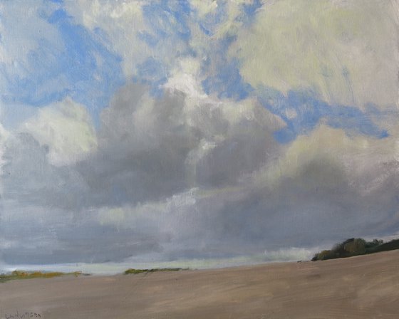 Clouds above the Wolds