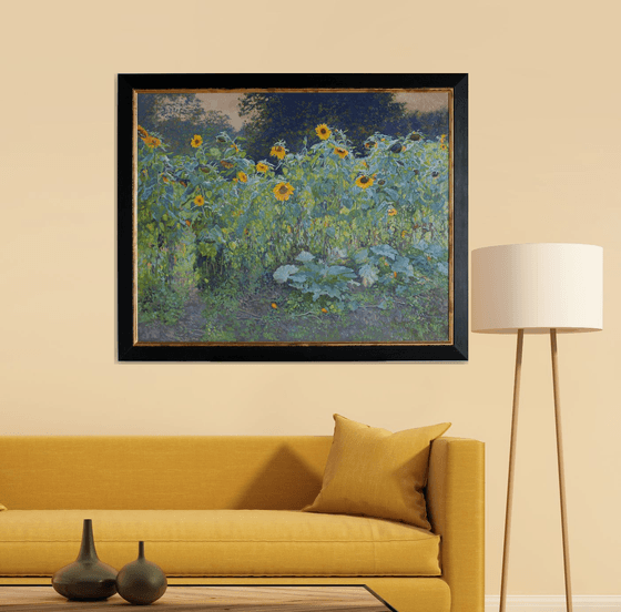 Sunflowers in Kolomenskoye