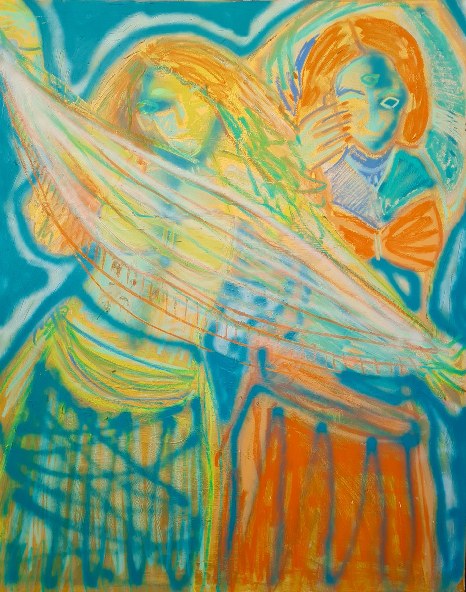 The Dancing Duo by Latifah A Stranack