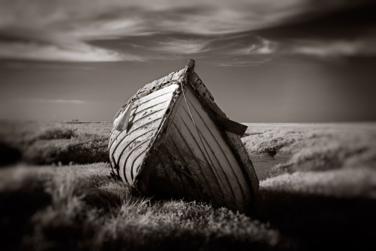 Stranded, Norfolk, England by Rod Edwards
