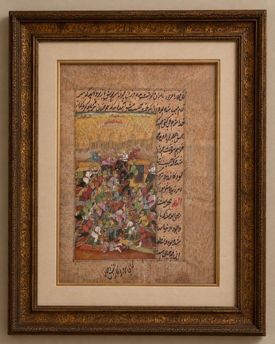 The Siege (Zang) | Bikaner Miniature