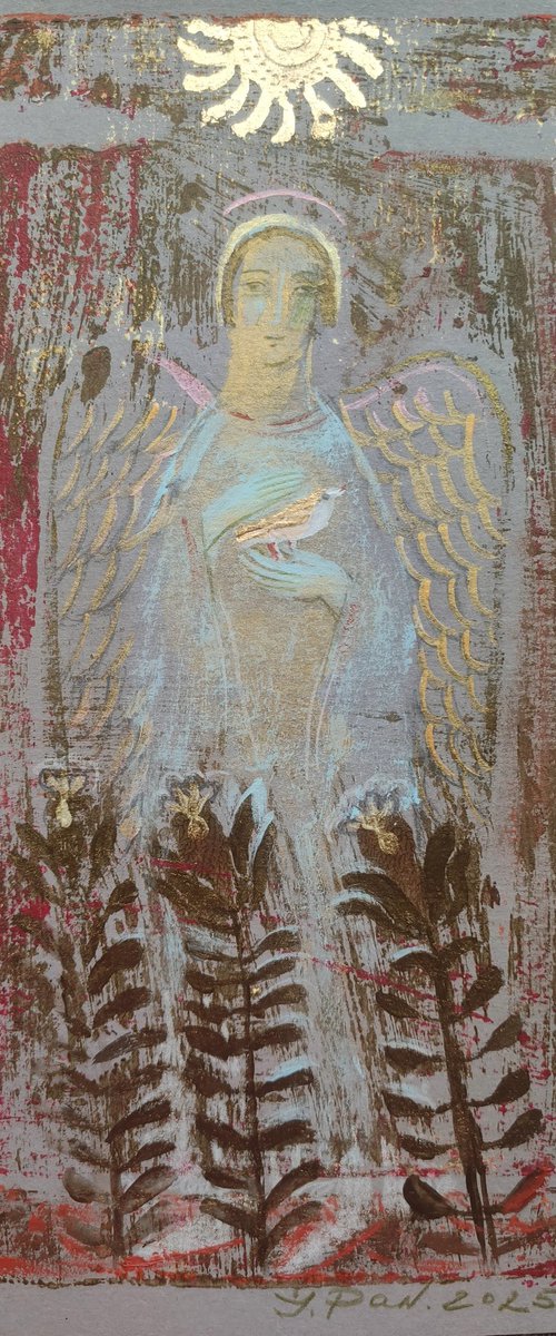 Magic bird by Inna Pantelemonova