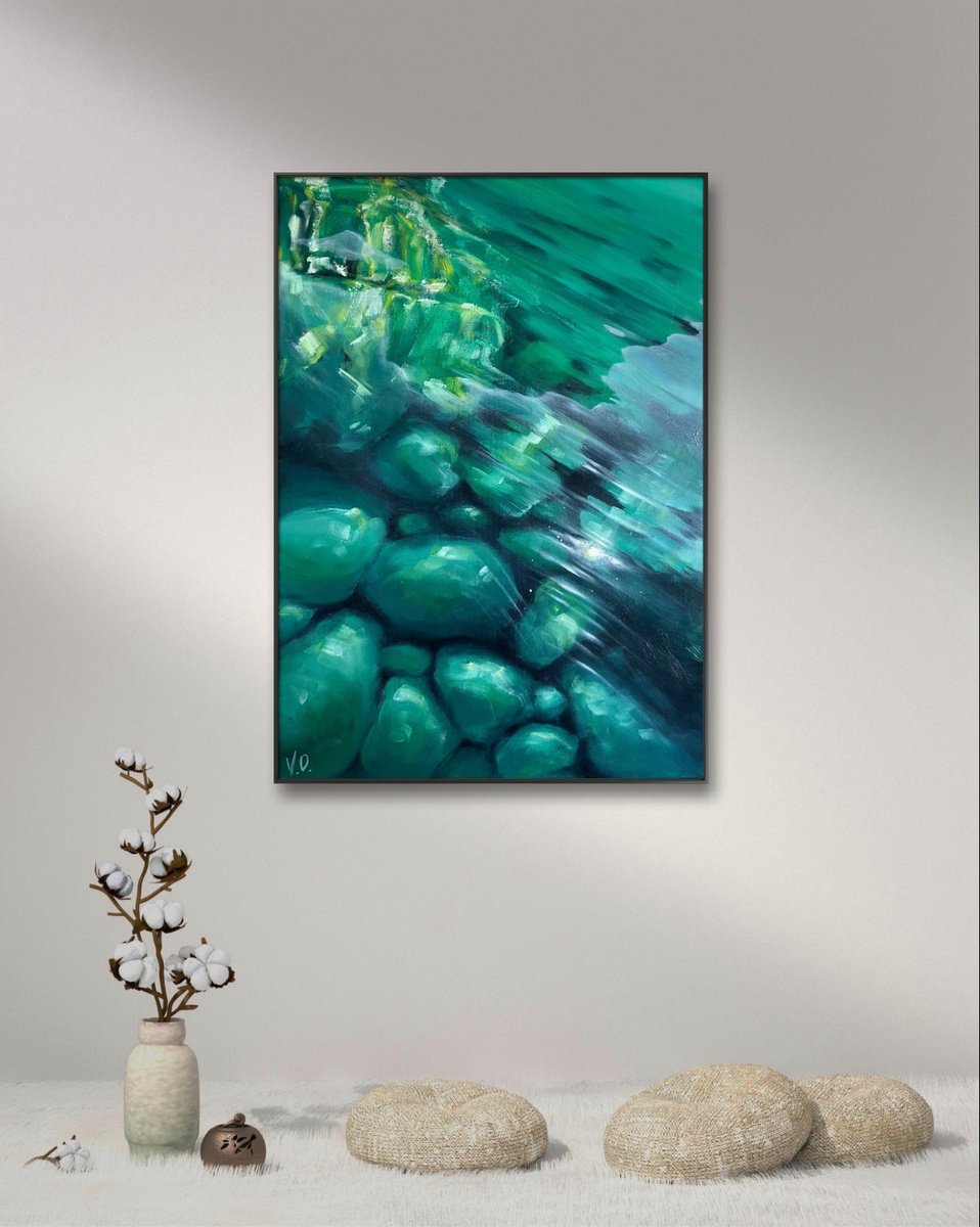 Underwater rocks by Valeria Ocean