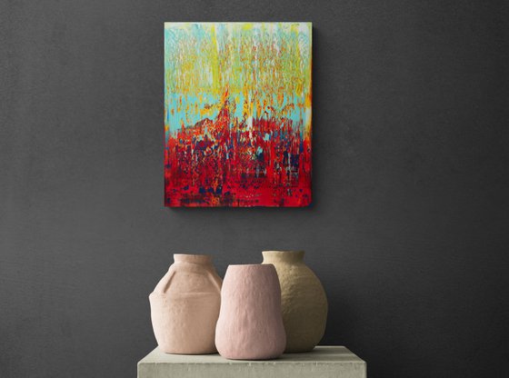 50x40 cm Abstract Painting Oil Painting Canvas Art