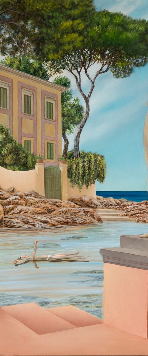 Castiglioncello, meditation first by Cecco Mariniello