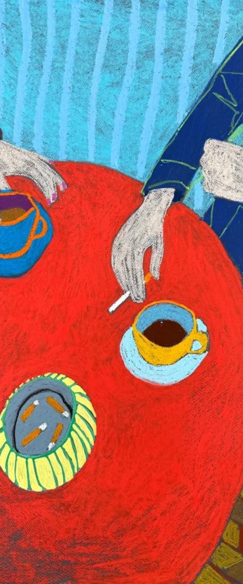 Red Table Café by Sasha Robinson