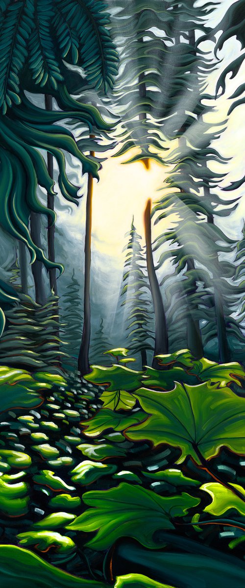 Light in the Forest by Grant Pecoff