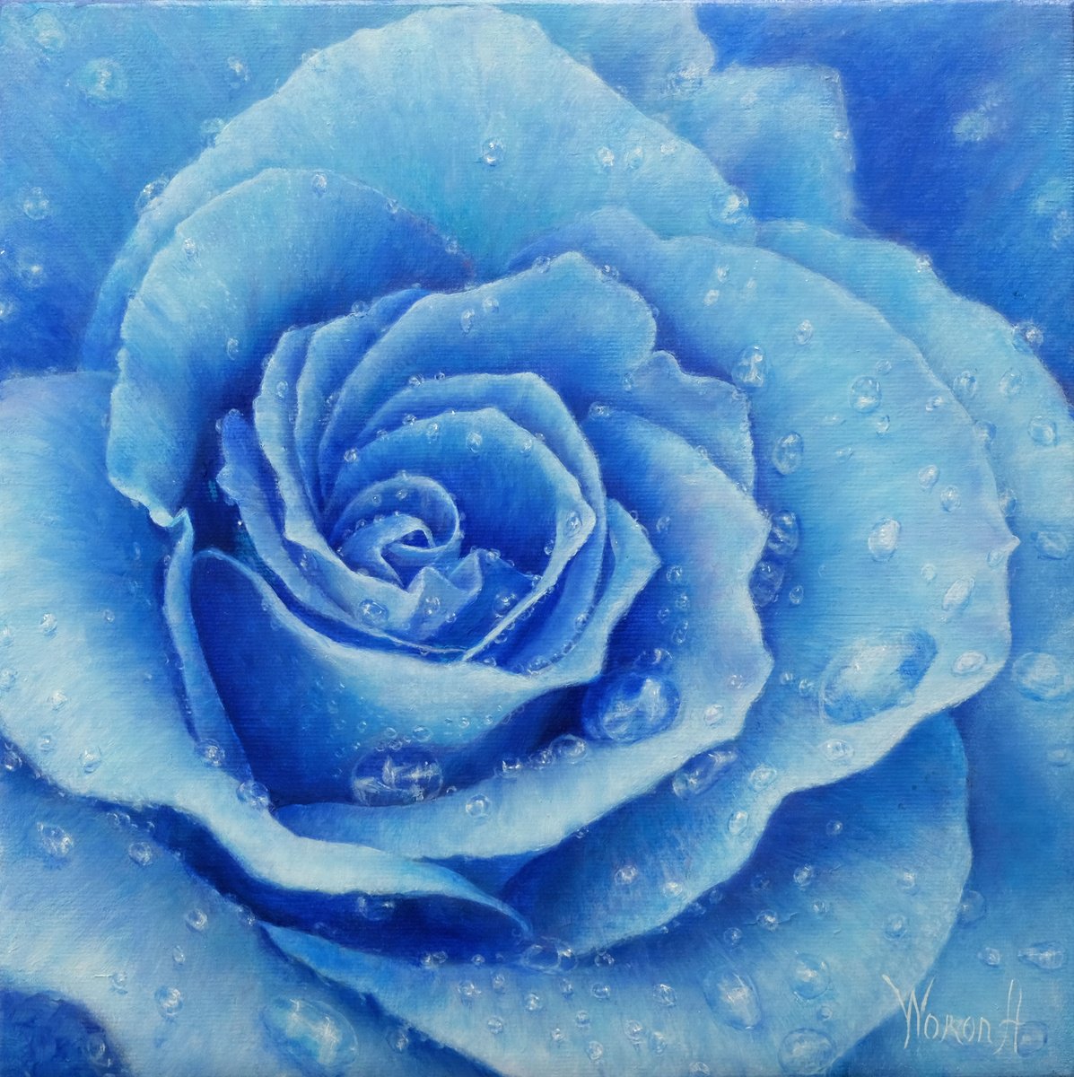 Rose. Blue Rose! by Anastasia Woron