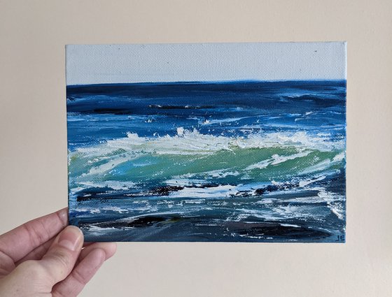 Miniature Wave Seascape #4