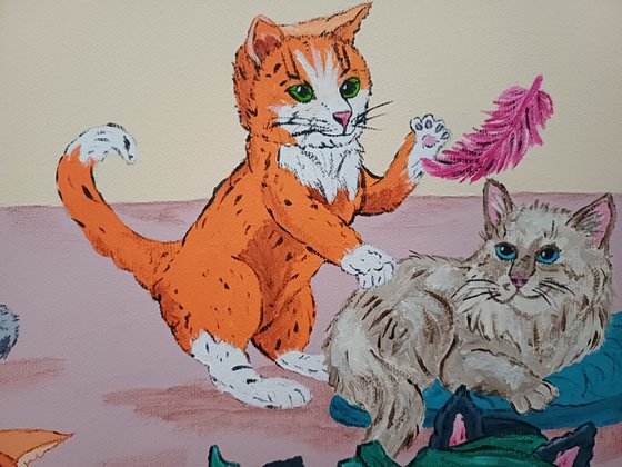 Cats at Play